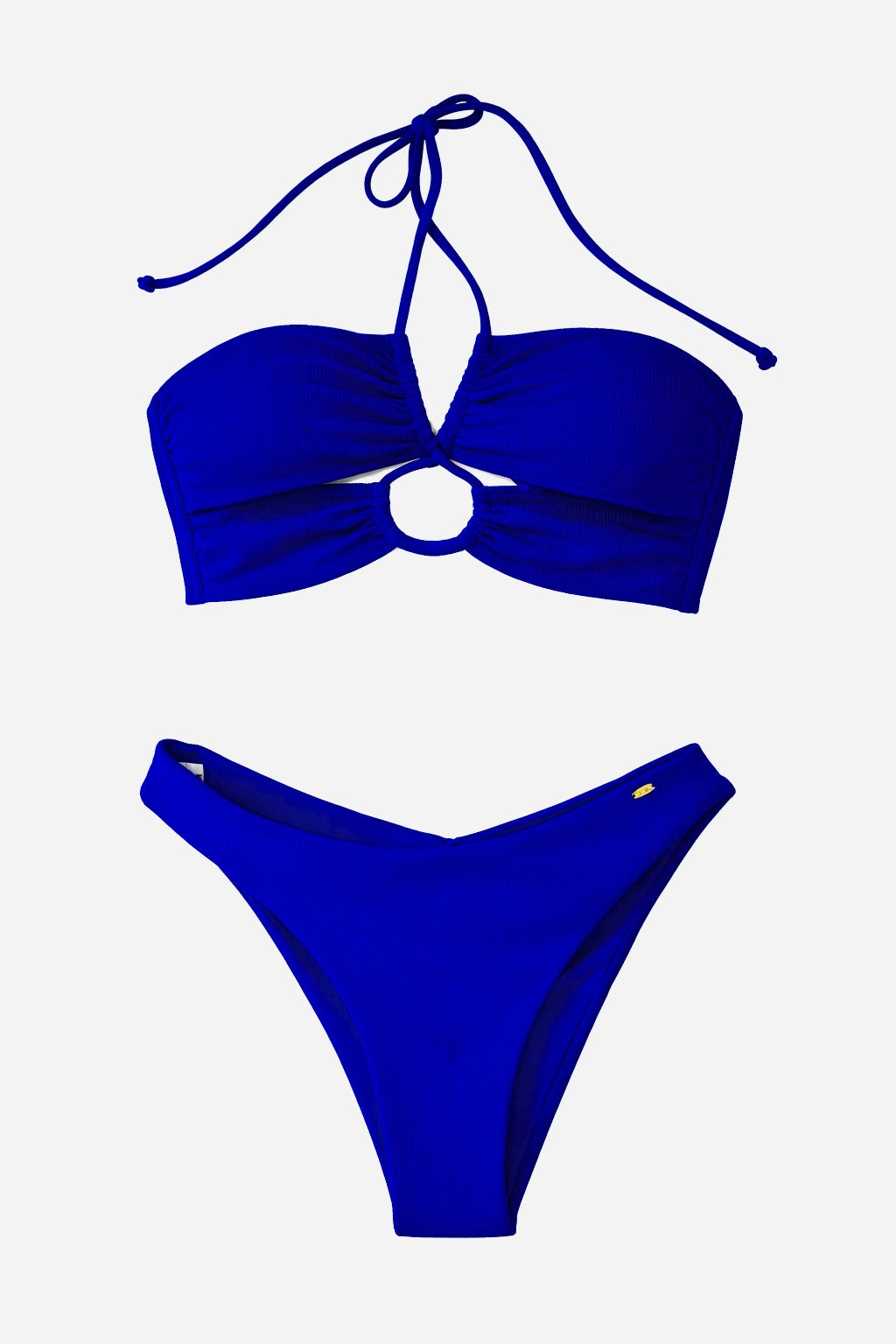 Bikini Santas blue
