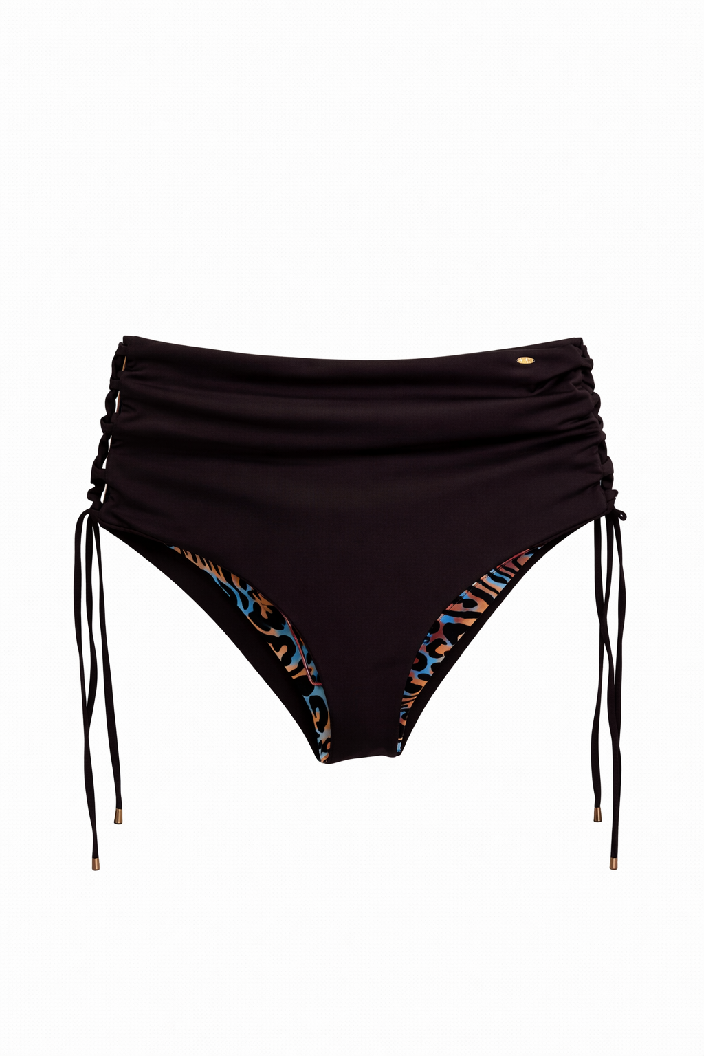 High Waist Animal Blue